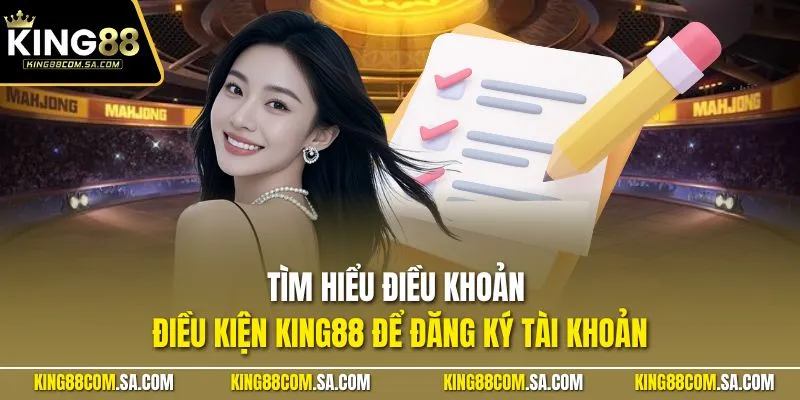 Tìm hiểu điều khoản điều kiện KING88 để đăng ký tài khoản